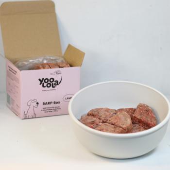 Yoolola BARF Box Lamm für Hunde