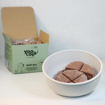 Yoolola BARF Box Wild mit Rind für Hunde