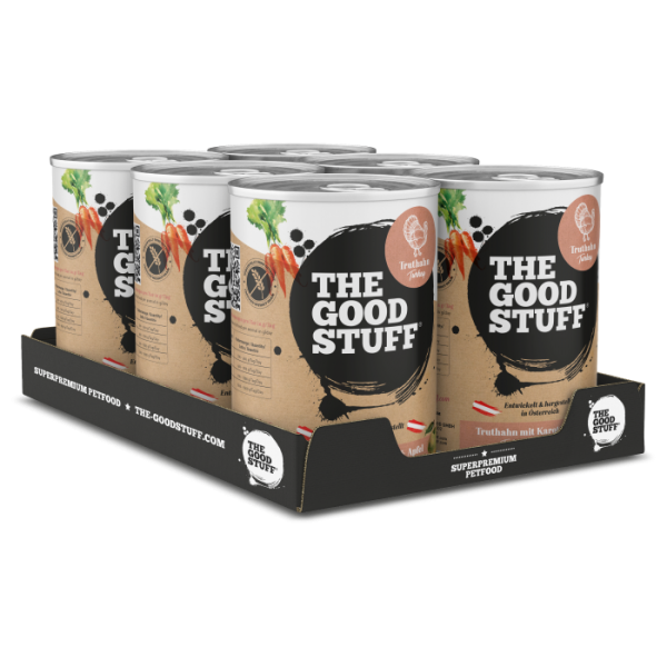 The Good Stuff Truthahn mit Karotte & Apfel 6er Pack