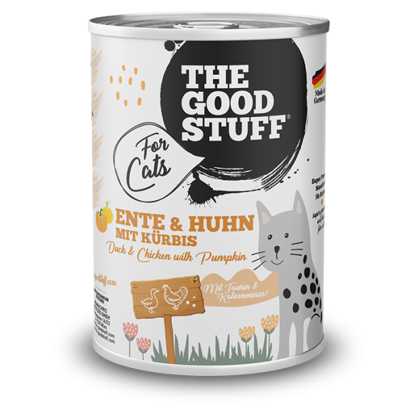 The Good Stuff Katze Ente & Huhn mit Kürbis 400g
