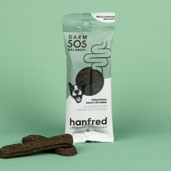 Hanfred SOS Stangerl mit Hanf Darmbalance+